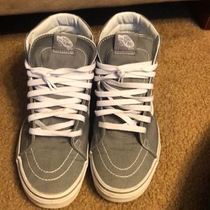 Grey high top Vans!